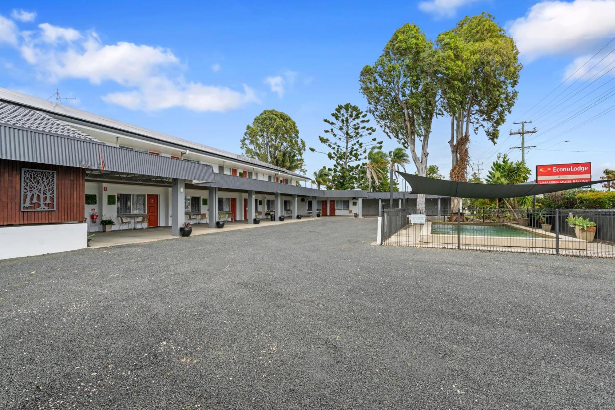 Econo Lodge Chaparral Motel Ballina Exterior foto