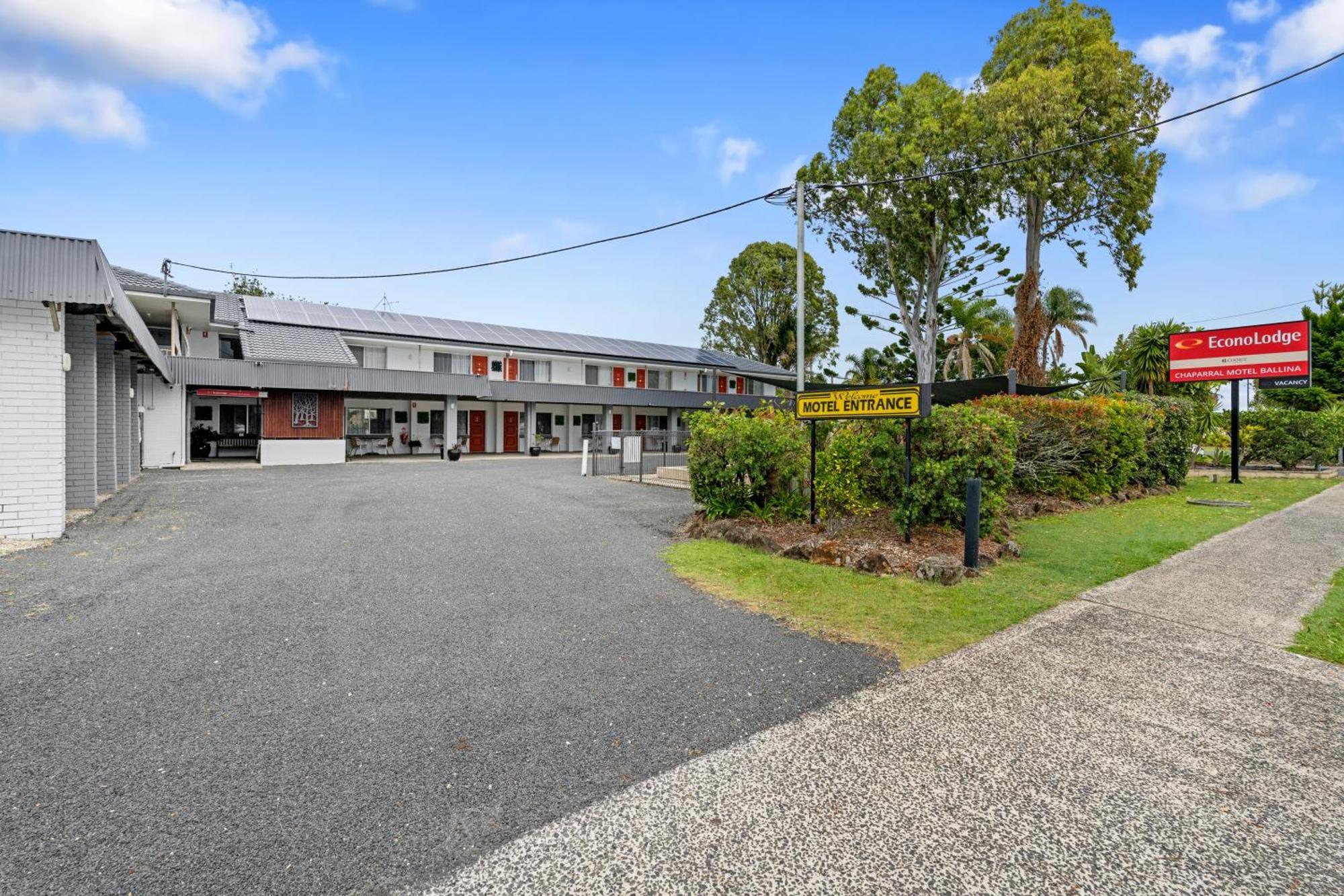 Econo Lodge Chaparral Motel Ballina Exterior foto